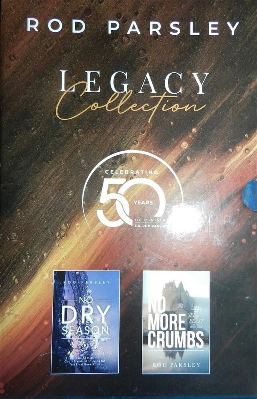 Legacy Collection Rod Parsley 50th Anniversary Deluxe 2 Book Set!